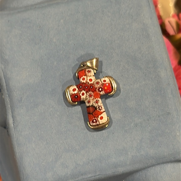 Alan K Millefiori Cross Pendant - Picture 9 of 9